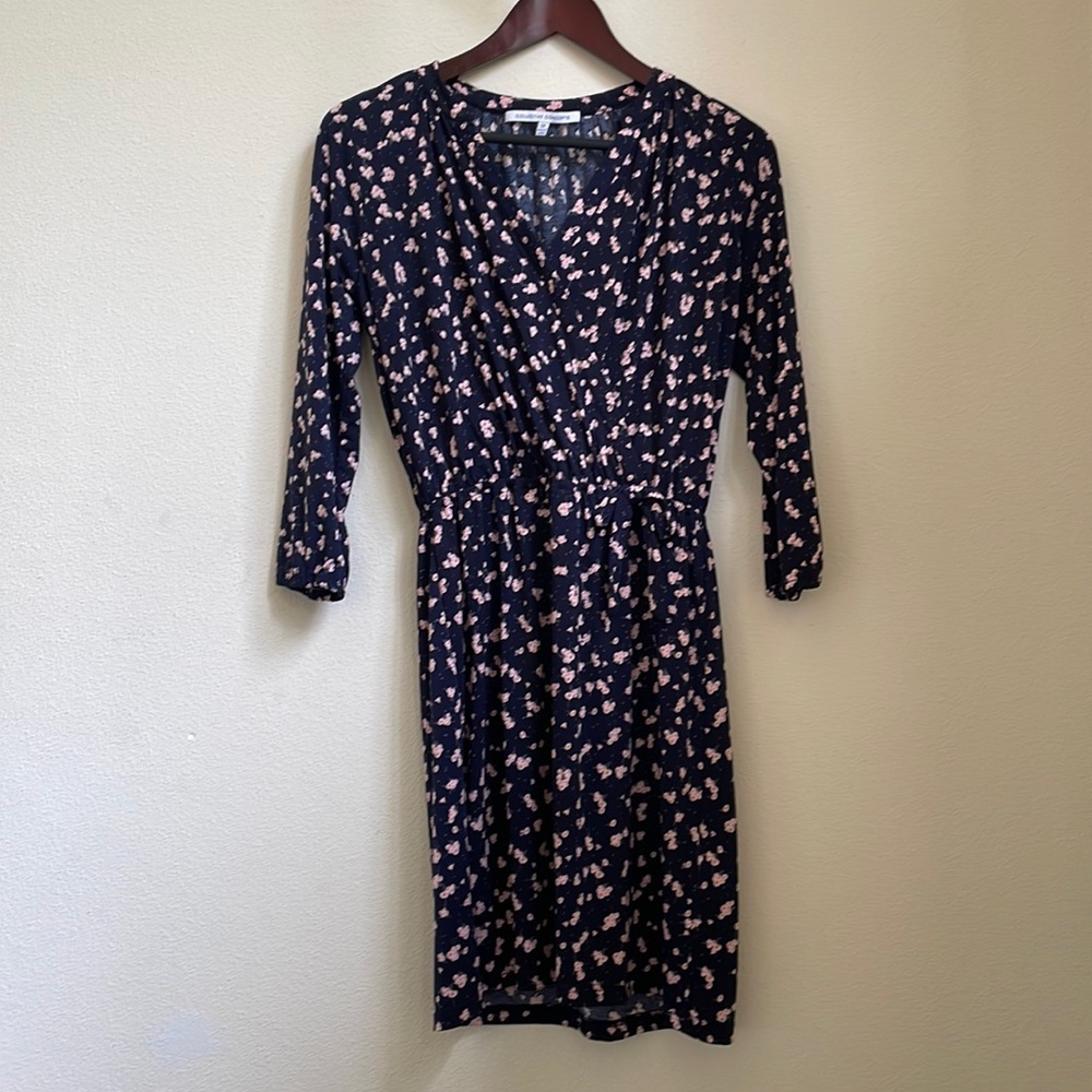 Collective concepts blue with pink flowers SP